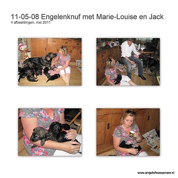 Engelenknuffels met Marie-Louise & Jack, baasjes van Mayla